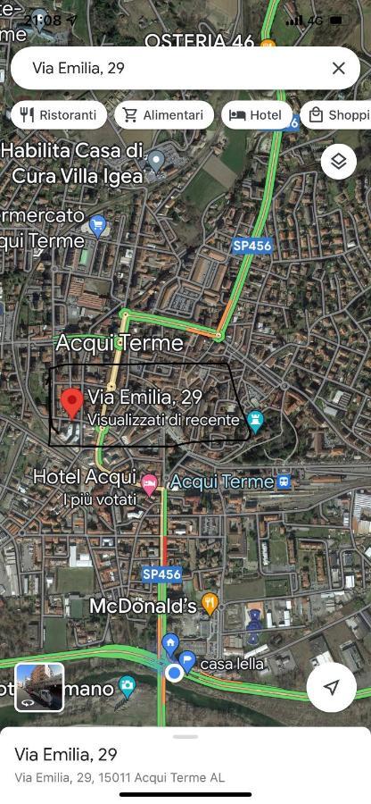 Casa lella zona Centro vicino Villa Igea Acqui Terme Esterno foto